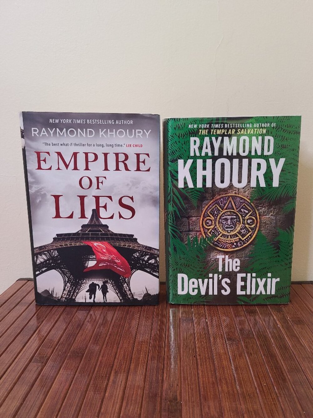 Empire of Lies & The Devil's Elixir- Raymond Khoury HC/DJ
